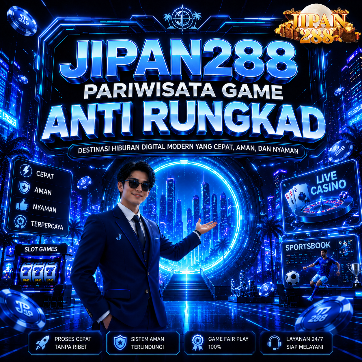 Thumbnail 1 of 3, Poster, JIPAN288 : Pariwisata Slot Anti Rungkad Dengan Bonus Setiap Hari designed and sold by JIPAN288.