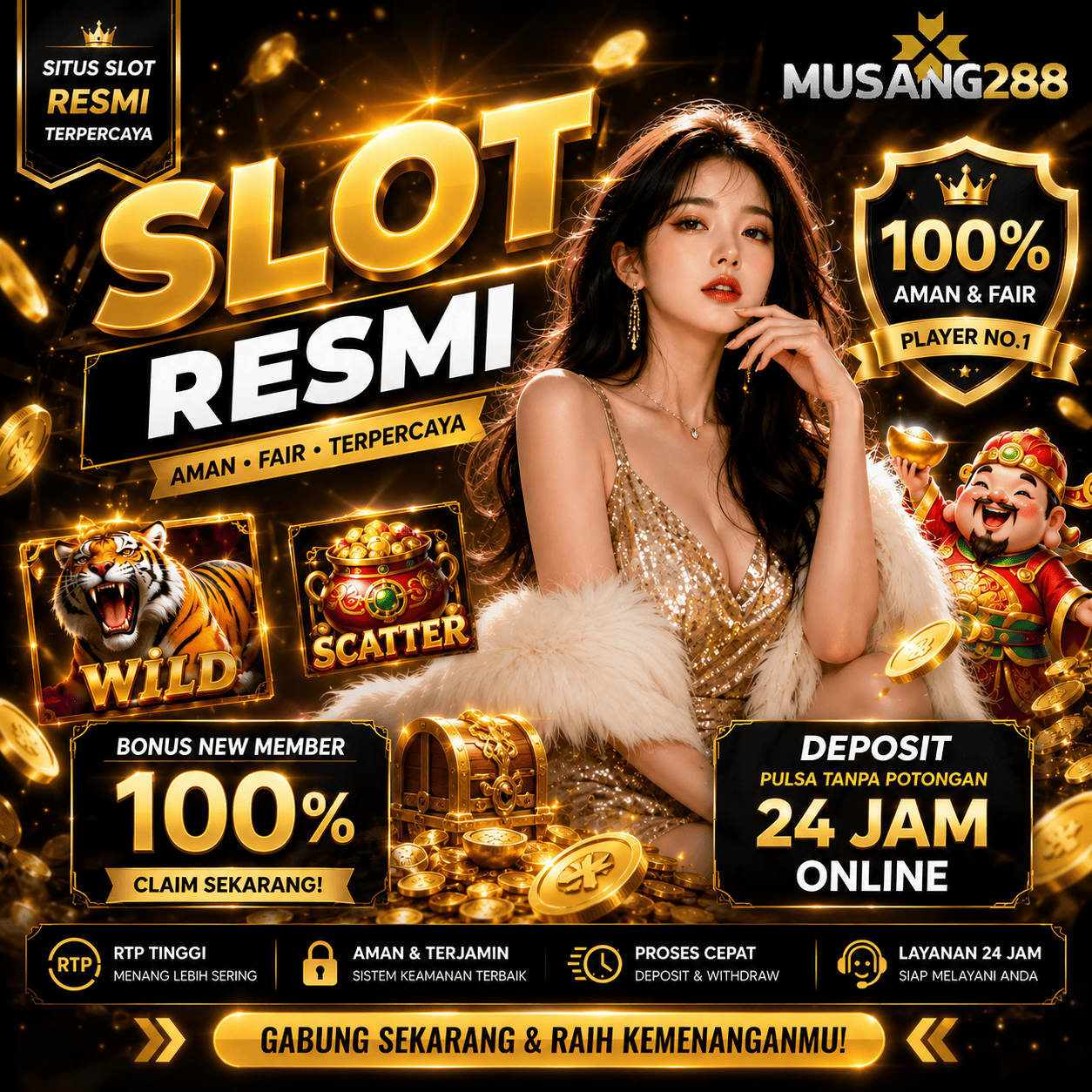 MUSANG288 ~ Platform Situs Slot QRIS Online Modal 5000 Gacor