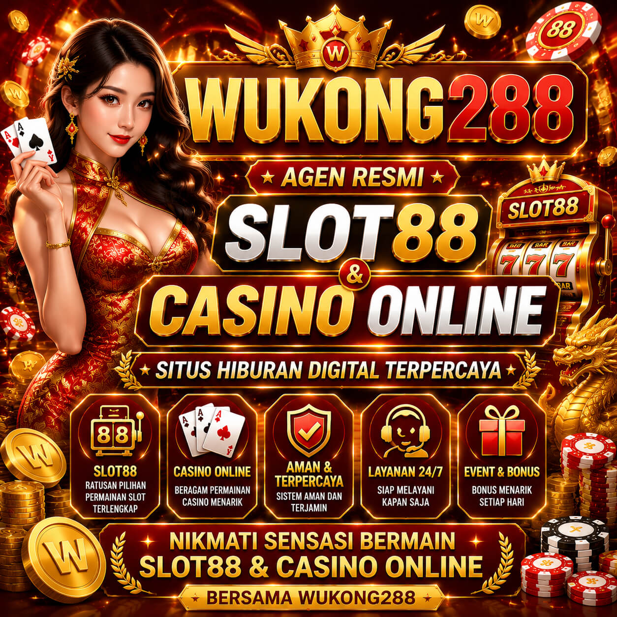Wukong288 Agen Resmi Slot88 & Casino Online – Situs Hiburan Digital Terpercaya by Hey siriusly