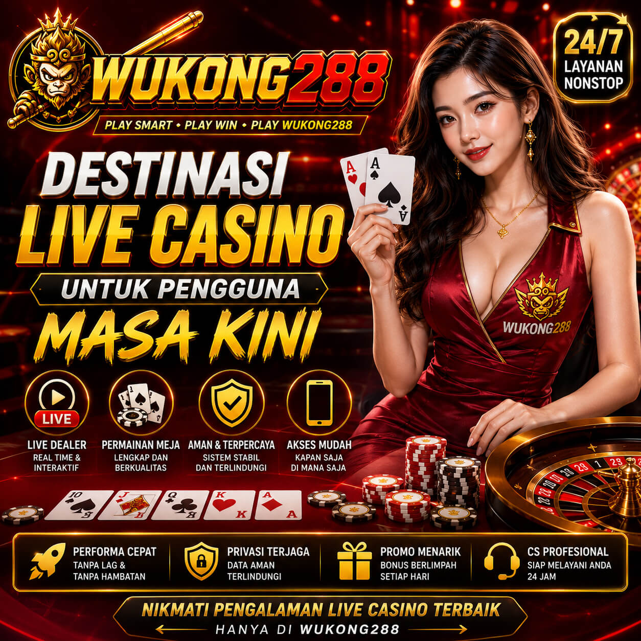 WUKONG288 X zenmuenergy – Destinasi Live Casino untuk Pengguna Masa Kini